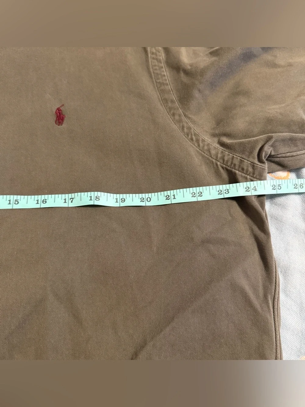 Polo Ralph Lauren Shirt Large Dark Green Outdoor Long Sleeve Casual Men Pony